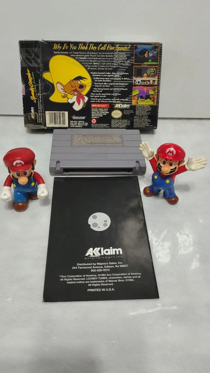 SPEEDY GONZALEZ SNES CIB - Foto 2