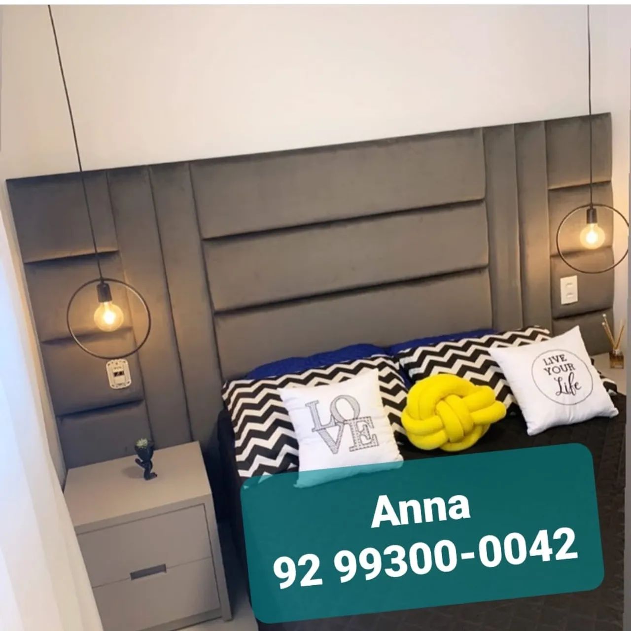 Cabeceira com entrega grátis ((?))!! - Foto 2