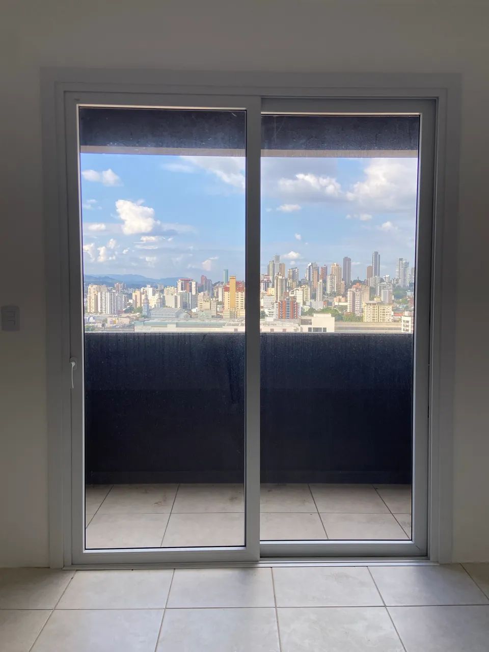Porta de vidro em PVC 180 x 220cm