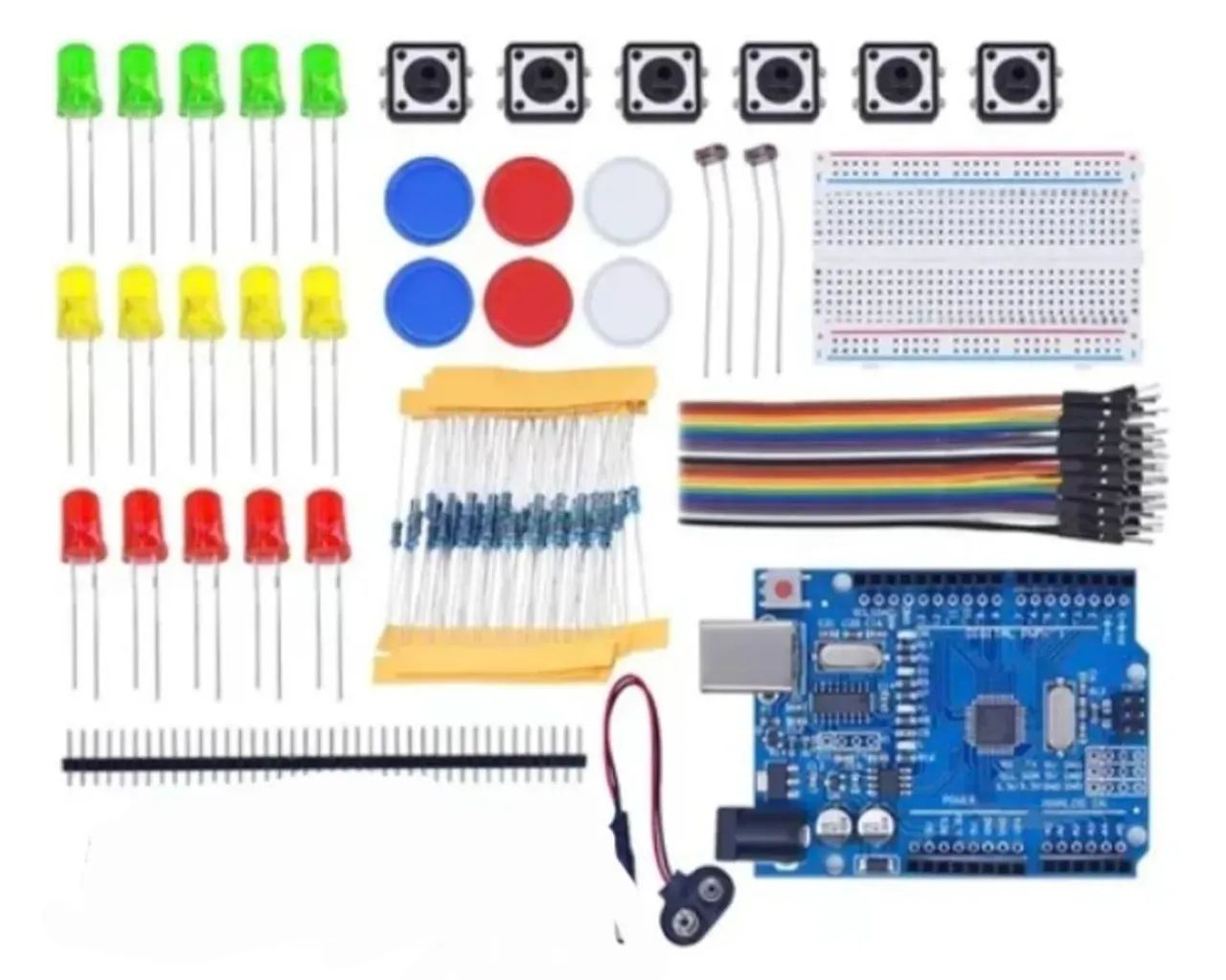 Kit iniciante Arduino uno Completo 