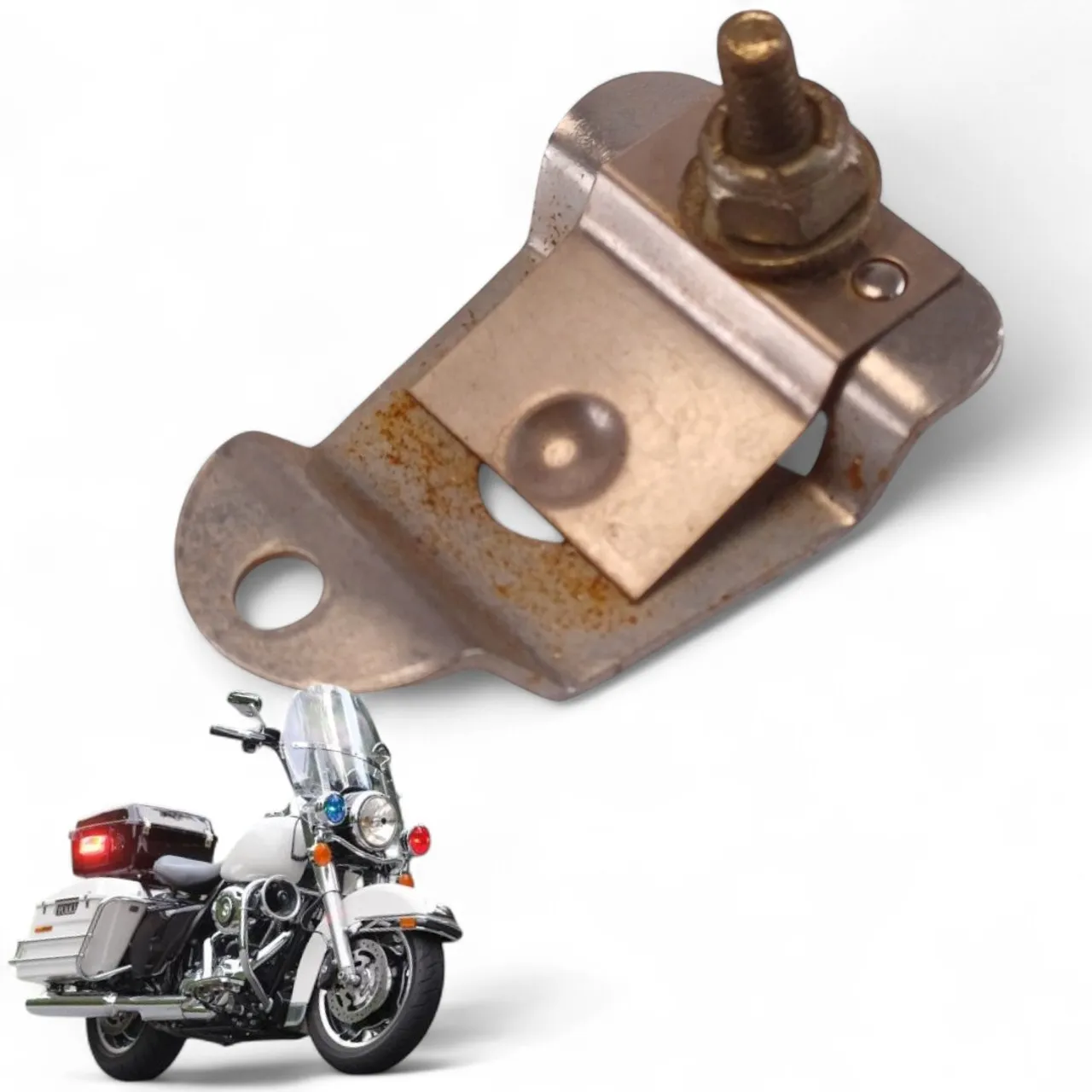 Suporte Ptt Rádio Harley Road King Police 07 2008 2009 2010