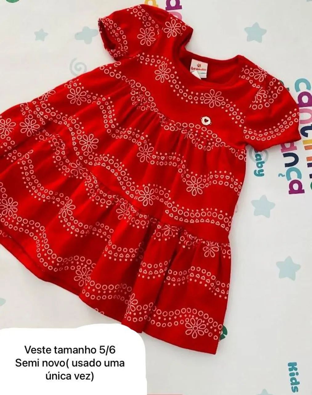 Vestido infantil 