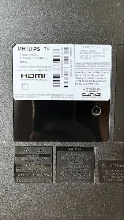 Smart TV Philips 50 (ler anúncio) ACEITO TROCA - Foto 5