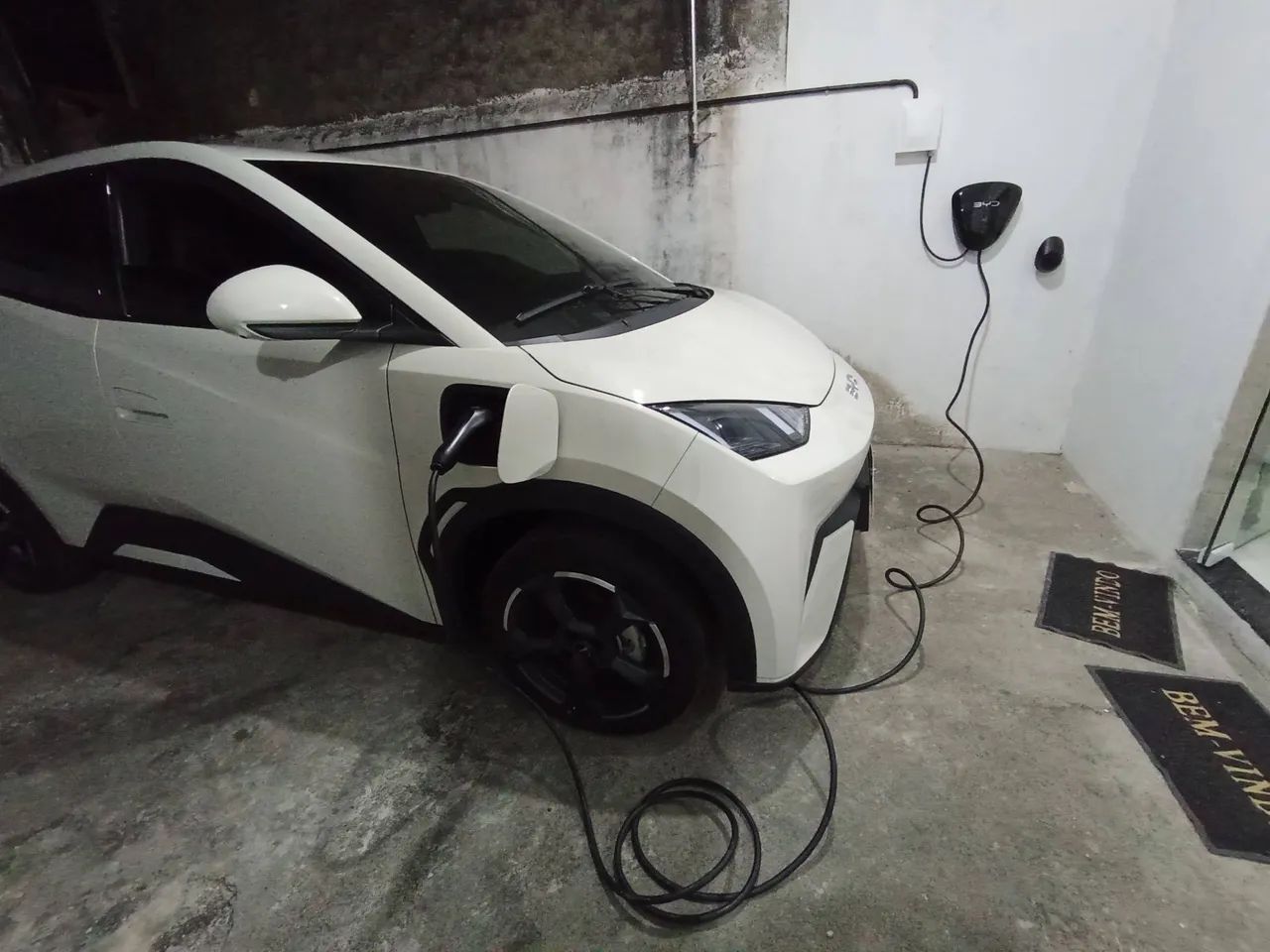 Instalação de wallbox, carregador de carro elétrico 