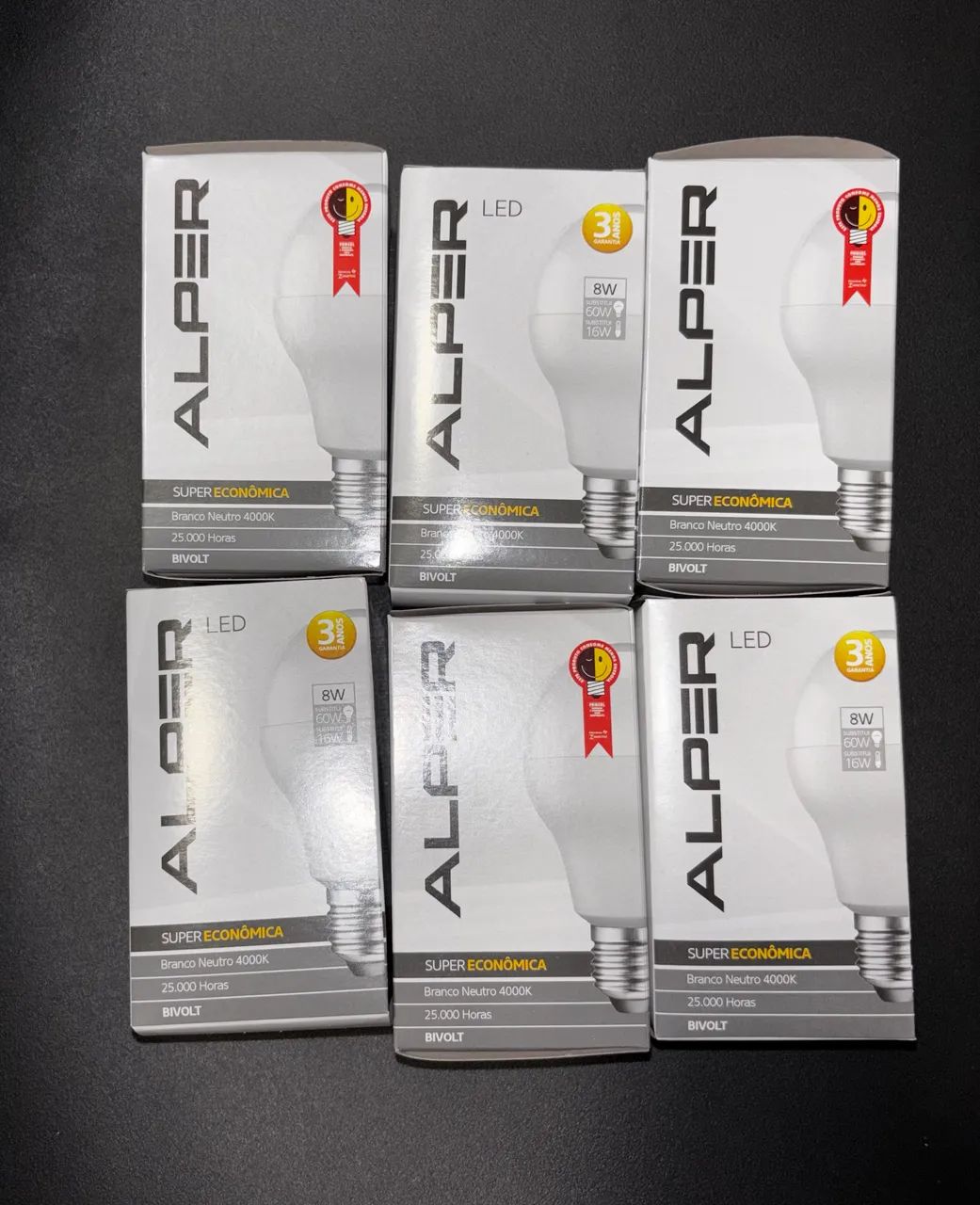 Lâmpadas LED Bubble 8W 4000K64310421830531123