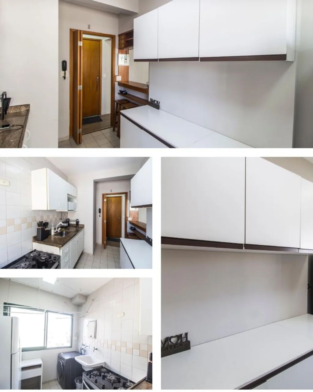 Valor Pacote.Apartamento Centro de Alphaville 2 Dorms 1 vaga com sacada Mobiliado. - Foto 3