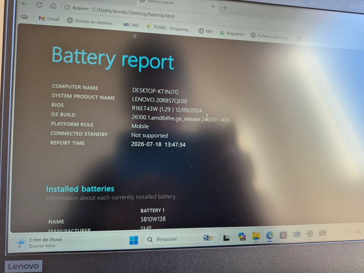 ThinkPad 16 RAM | 238GB | Windows 11 Pro - Foto 3