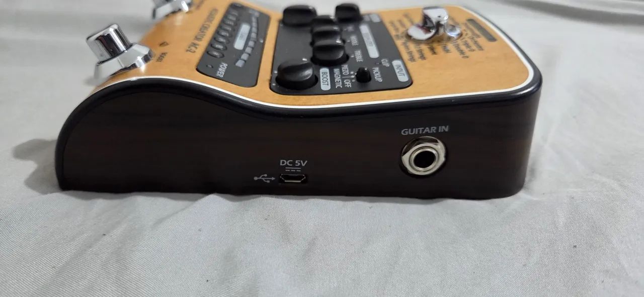 Pedal de Preamp Violão Zoom Ac2  - Foto 4
