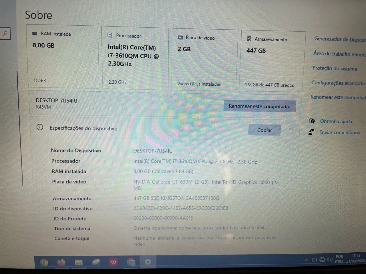 Notebook Asus