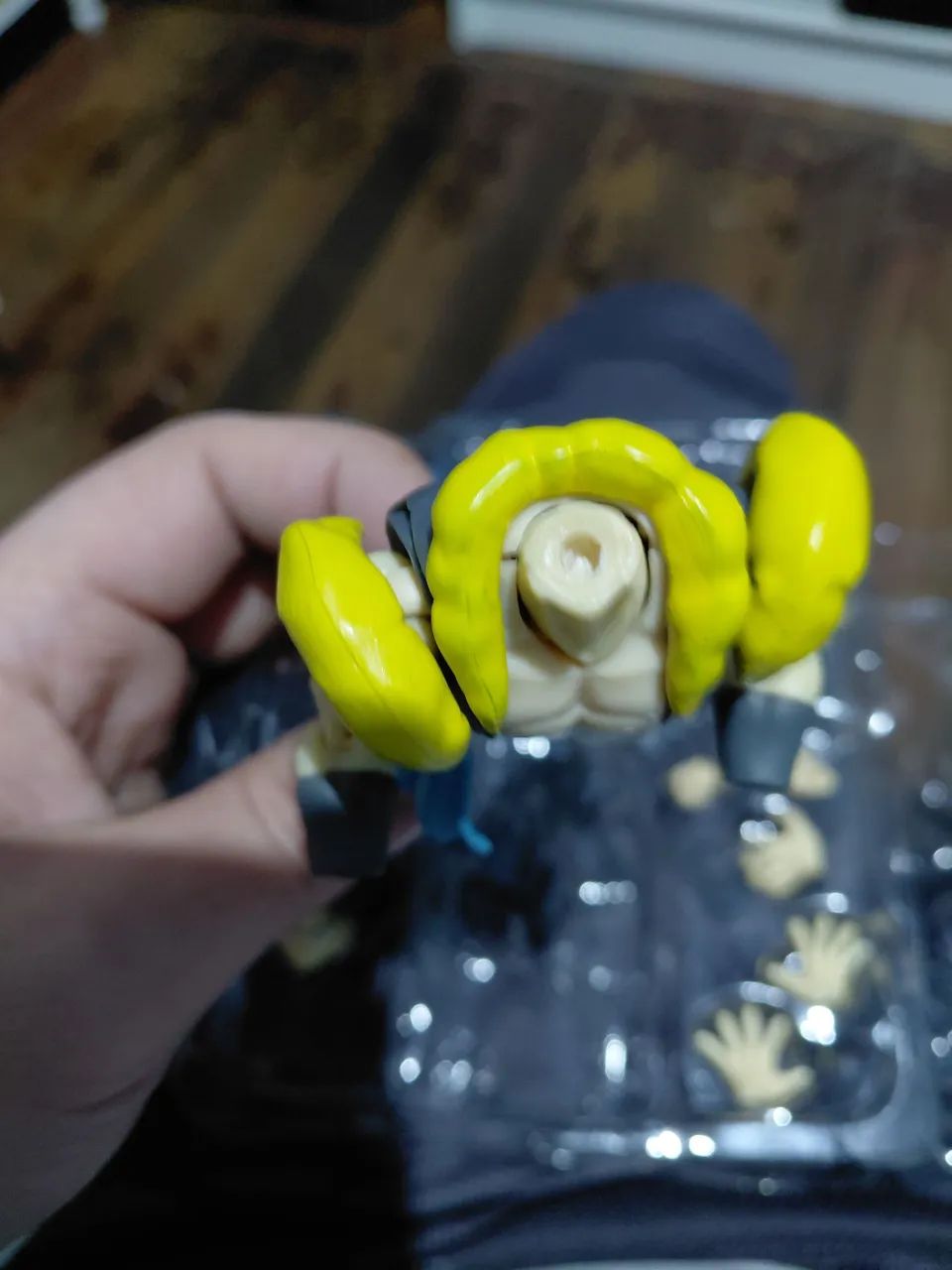 Corpo, cabeças e mãos GOGETA BLUE BOOTLEG - Foto 4