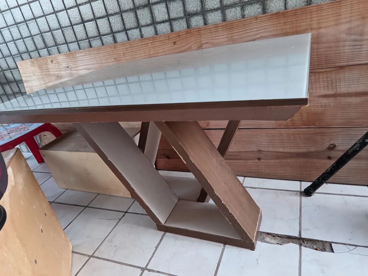 Mesa com vidro  - Foto 3
