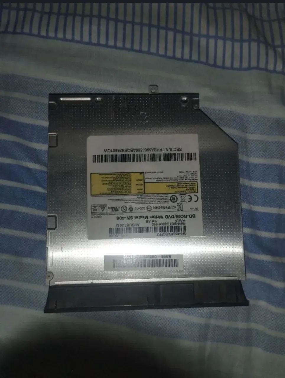 Drive Gravador DVD Notebook Samsung Original - Foto 3