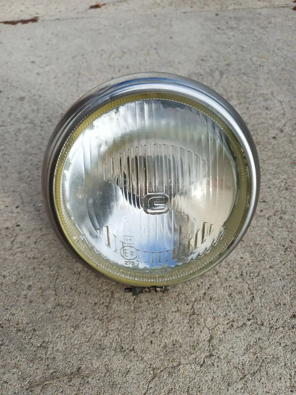 Farol moto custom