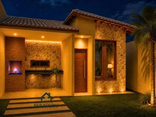 Vendo casa com  três quartos em Paracuru. - Foto 3