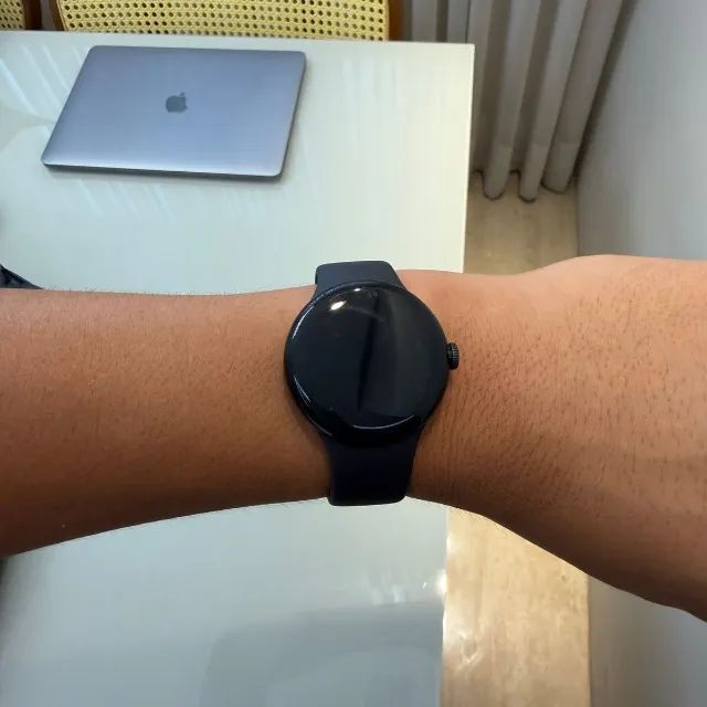 Relogio Smartwatch Google Pixel Watch 1 - 41mm Black Obsidian - Foto 4