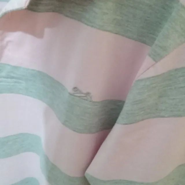 Camisa polo rosa e cinza TNG - Foto 4