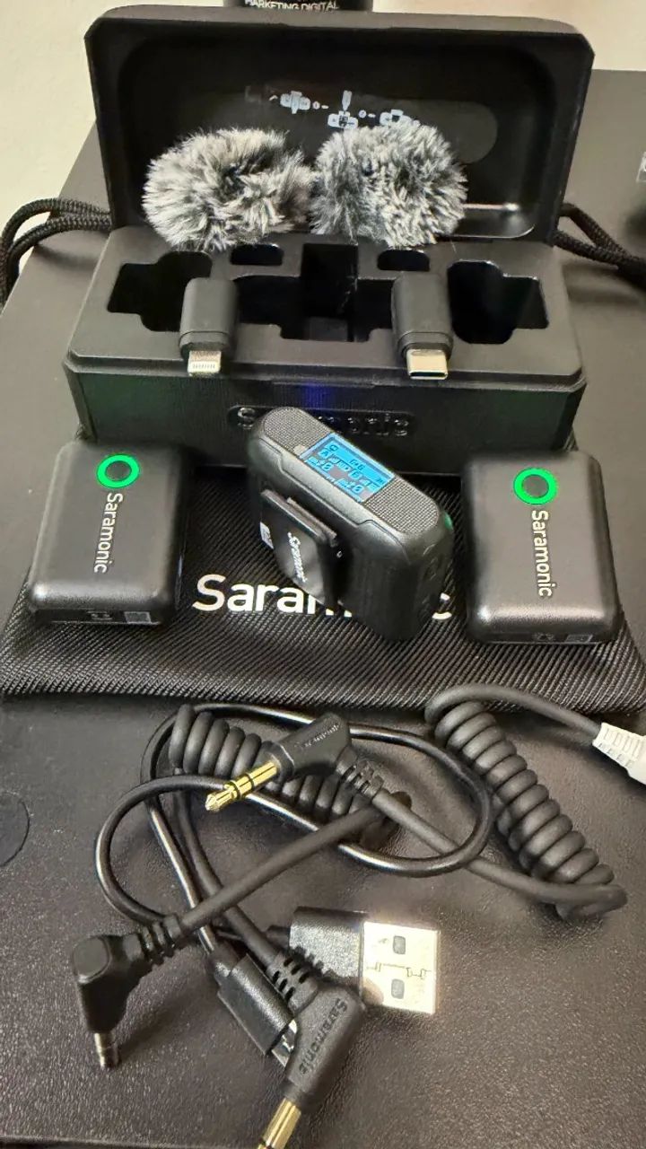 Microfone Saramonic Blink 500 B2+ (de lapela)
