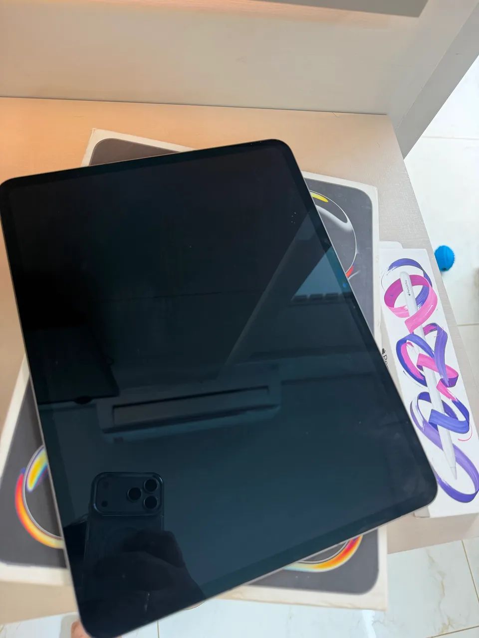 iPad Pro 13-inch (M4) Wi-Fi + Cellular - Notebooks - Setor Oeste