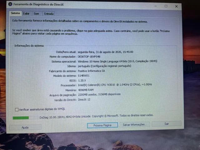Notebook Positivo  - Foto 3