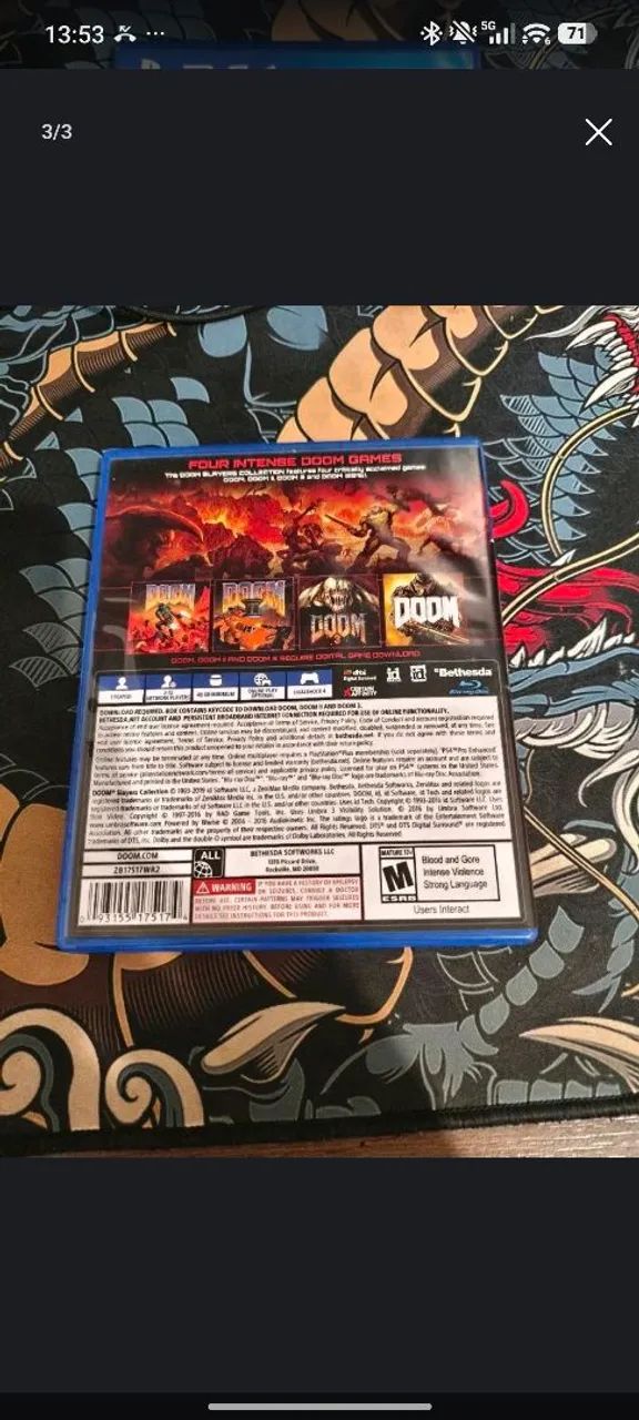 Doom Slayers collection ps4 usado - Foto 3