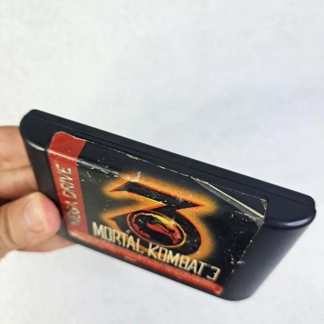 Mortal Kombat 3 Com caixa e pôster Original - Mega Drive Tectoy - Foto 4