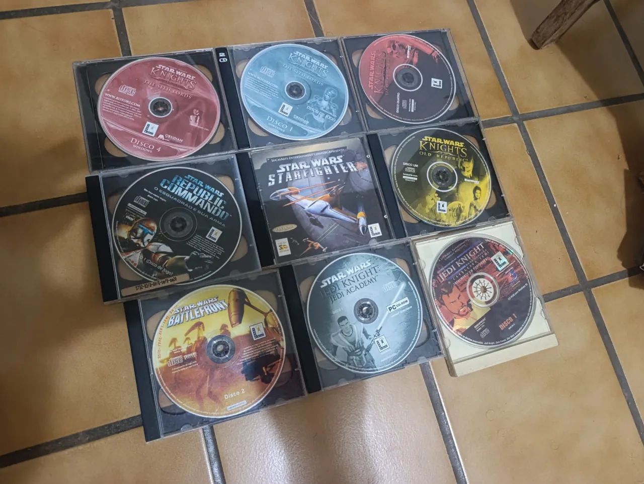 Jogos star wars e folhetos diversos jogos clássicos Windows PC - Foto 2