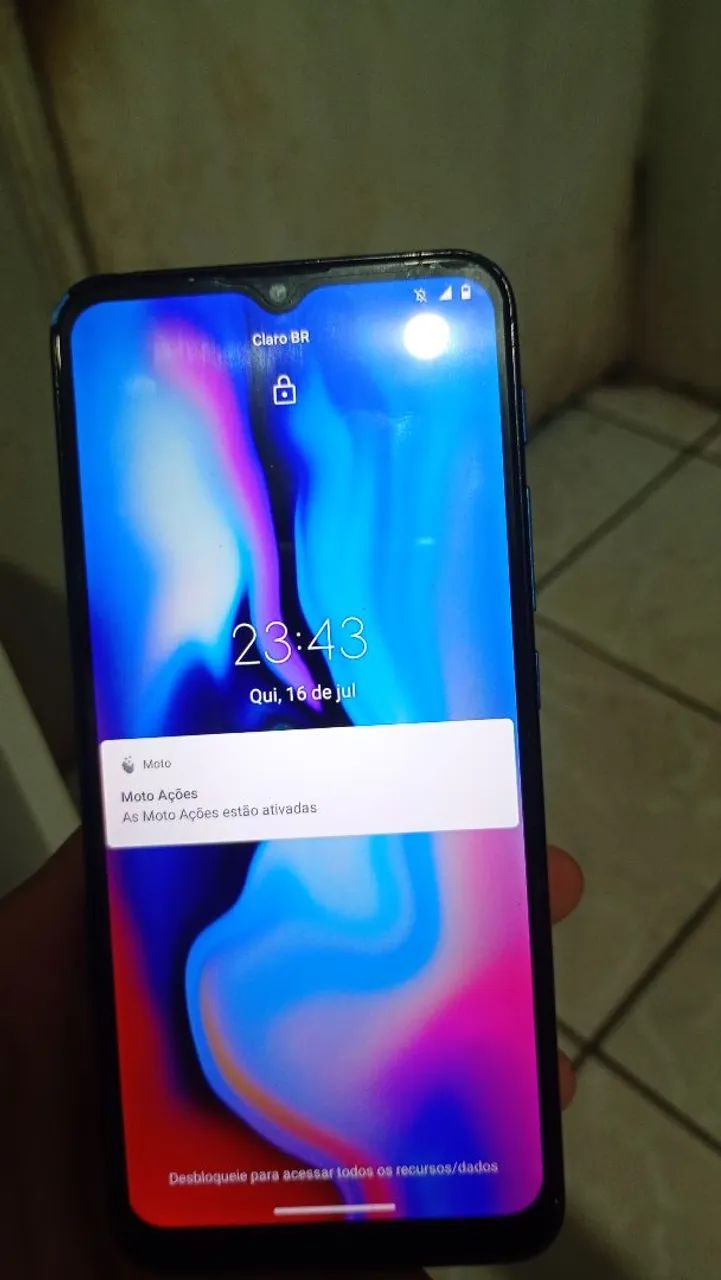 Celular Motorola E7plus 64GB
