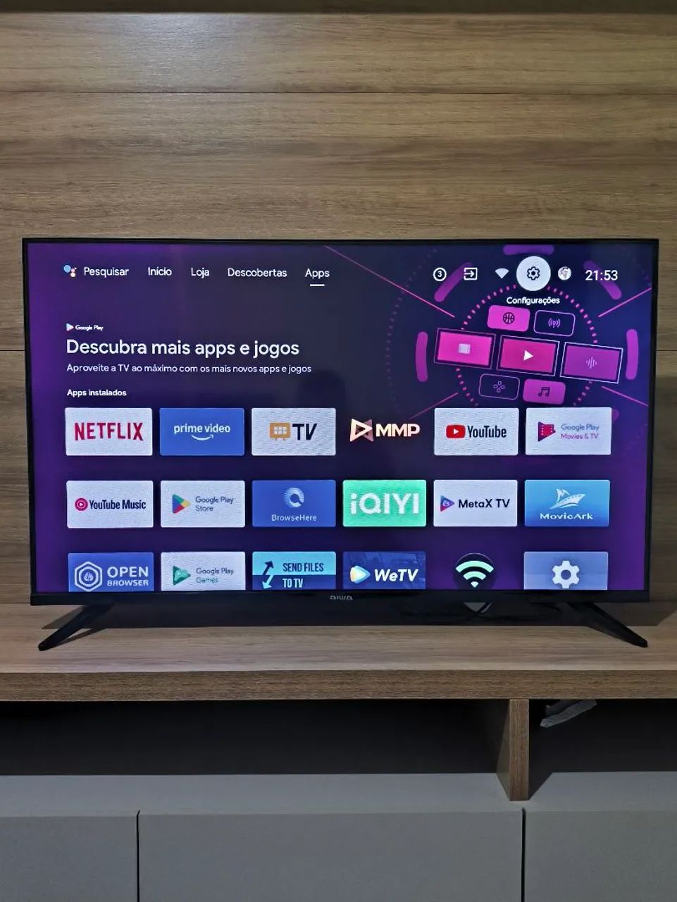 TELEVISÃO 43" SMART
