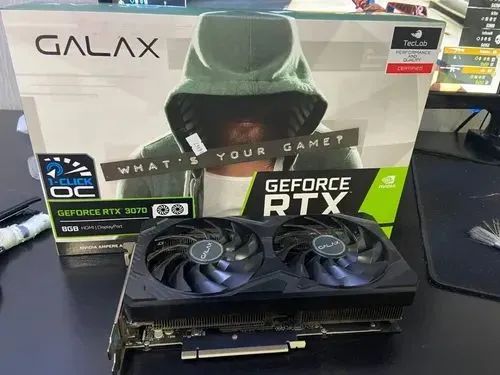 Placa de vídeo 3070 Ti galax 