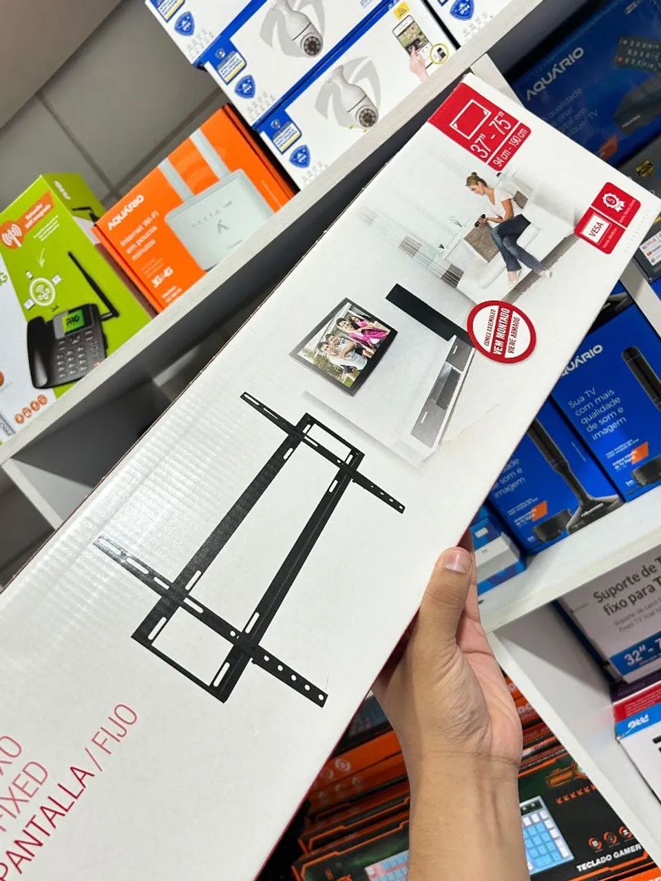 Suporte Ultra Slim para Tv de 37 - 75 Polegadas - Foto 2