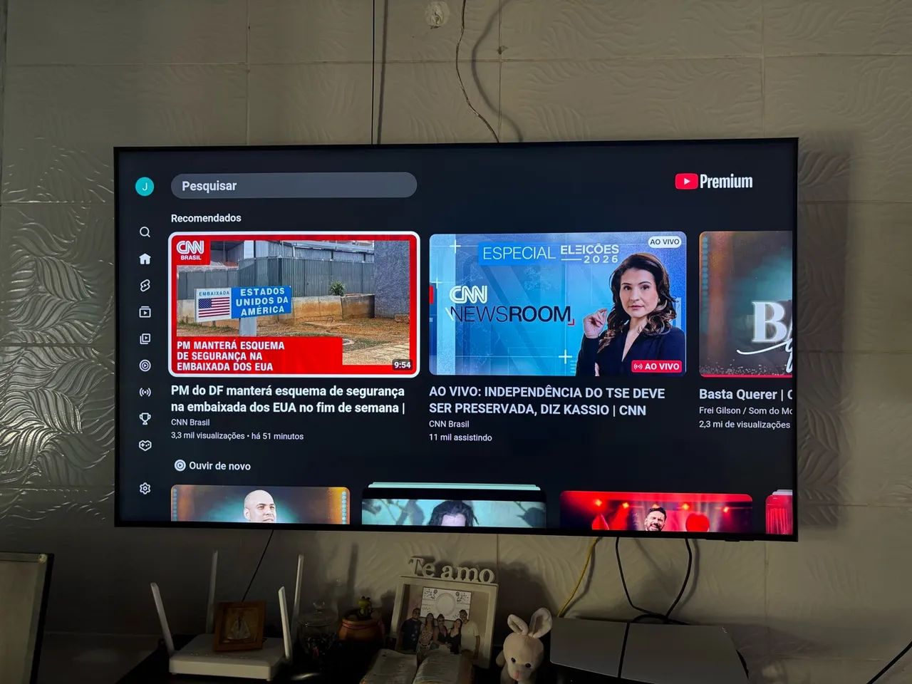 Vendo tv sansung 65 polegadas, motivo de urgência - Foto 3