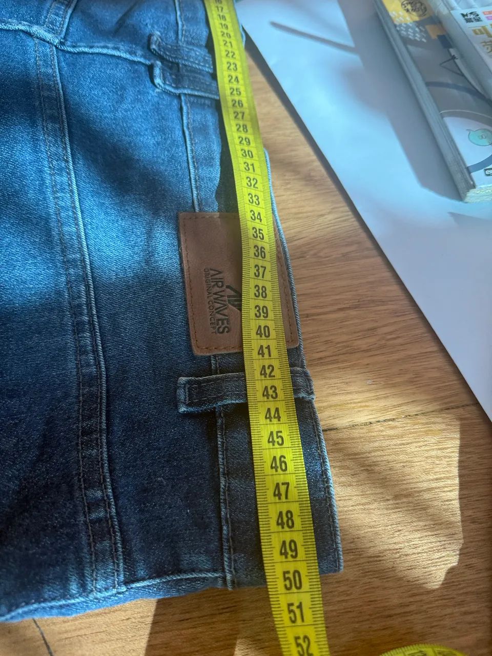 Bermuda jeans Air Waves n46 com elastano - Foto 2