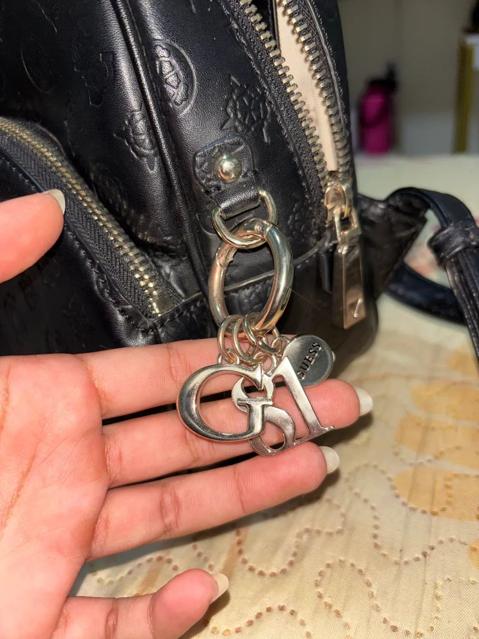 Mochila Guess Preta - Foto 4