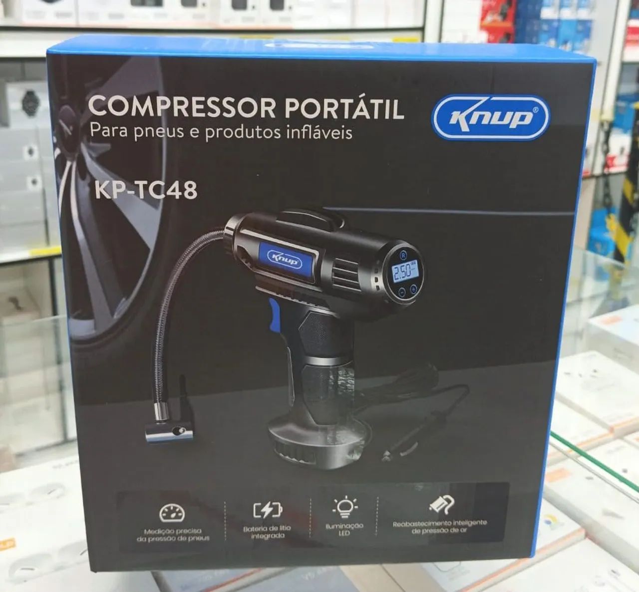 Compressor de ar portátil 