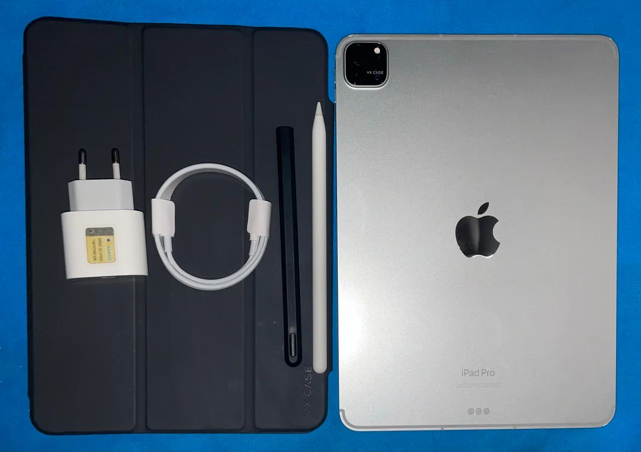 iPad Pro M2 (4ª geração) 11p 256GB Wi-Fi e 5G Cinza Espacial  + Apple Pencil (2ª geração) - Foto 3