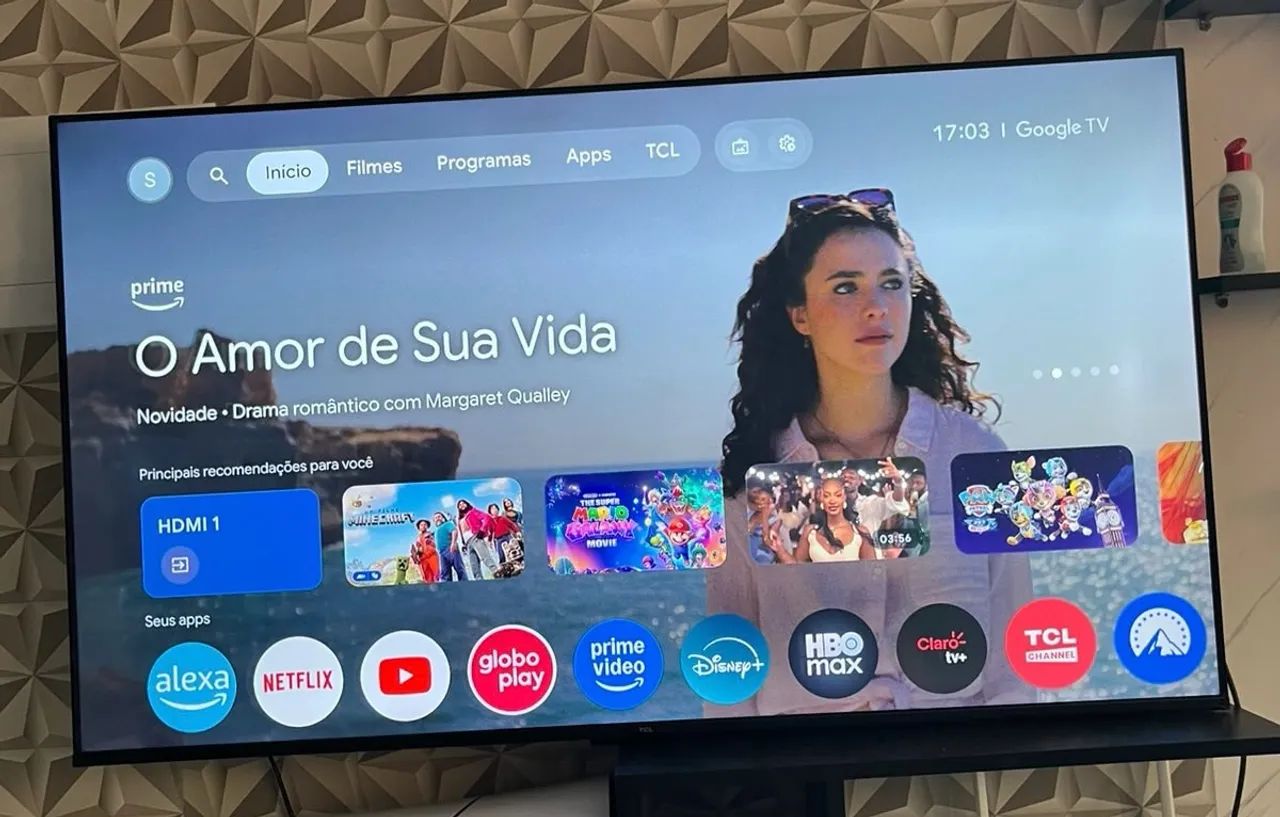 Smart tv TCL 50 Polegadas Bordas Infinitas 