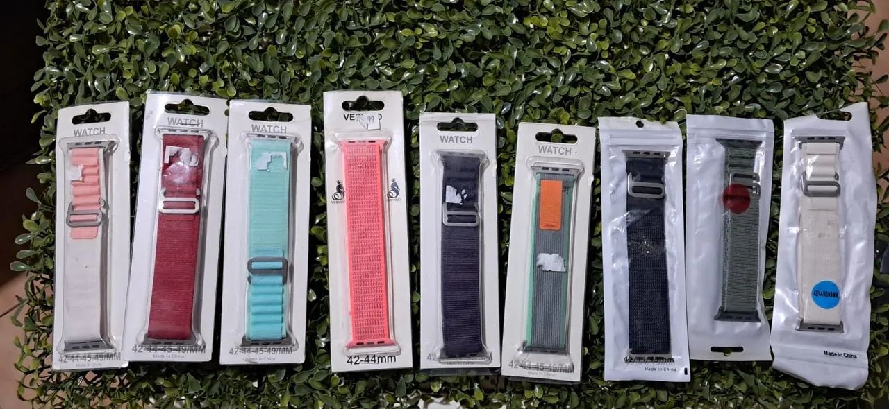 Pulseiras para smartwatch em diversos materiais  - Foto 5