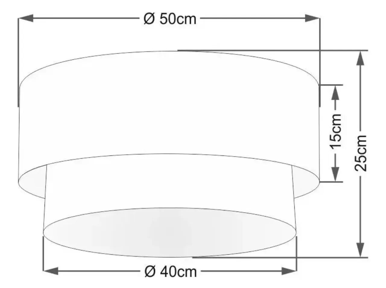 Cúpula pendente iluminação quarto/ sala - Foto 2