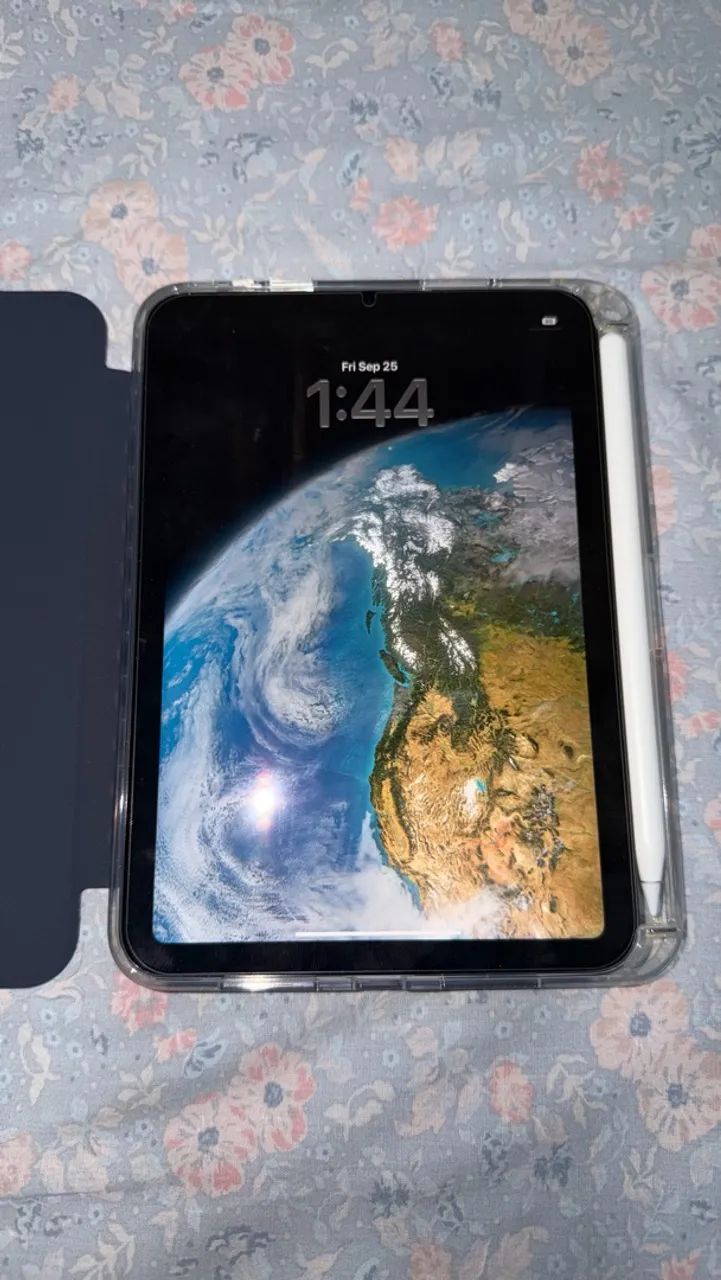 Ipad mini 6 + apple pencil 2 gen + capinha