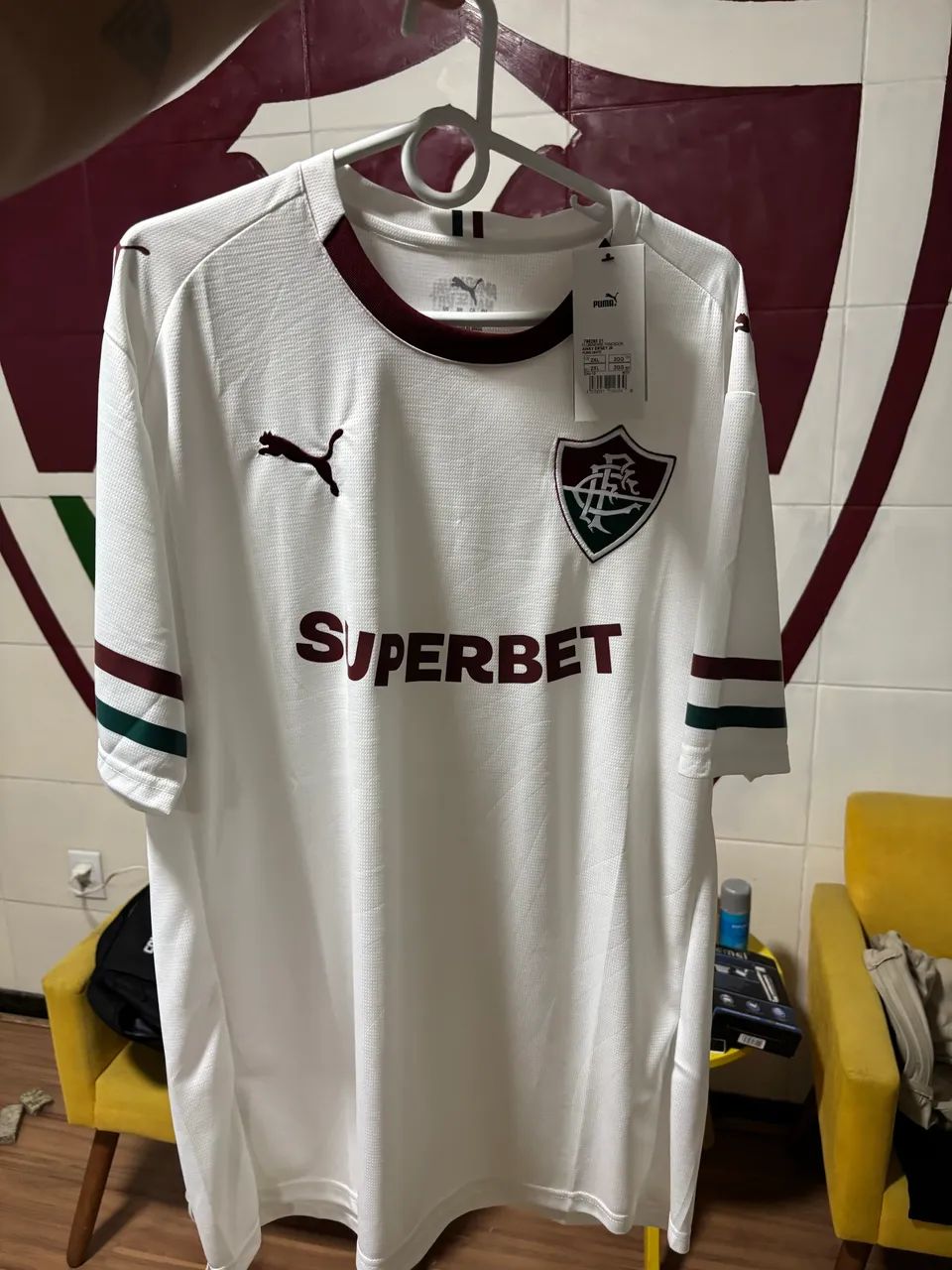 CAMISA DO FLUMINENSE 2026 ORIGINAL BRANCA PUMA