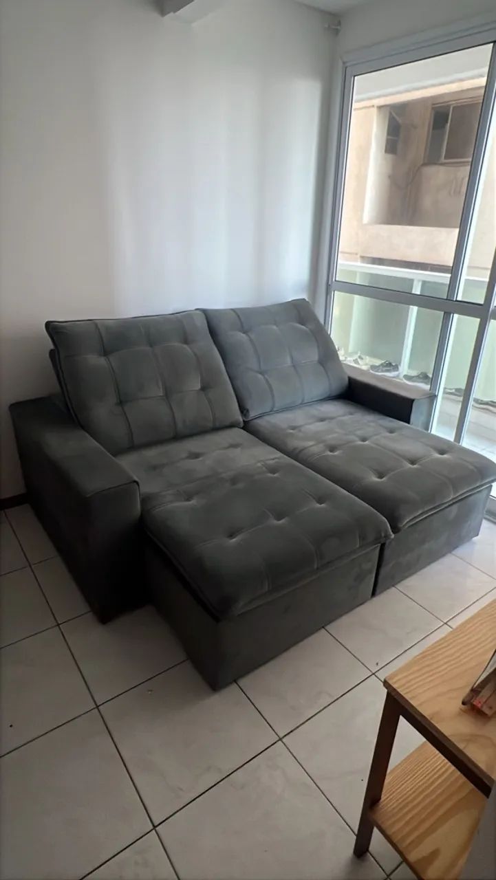 Sofá 3 lugares retrátil  - Foto 2
