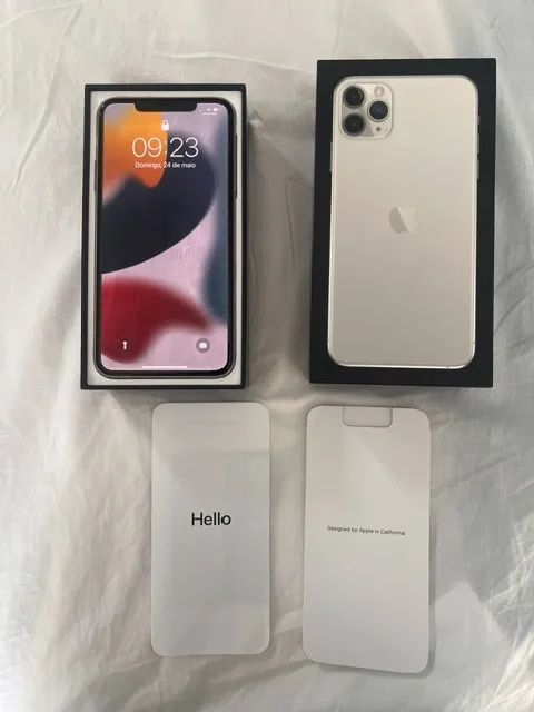 IPHONE 11 PRO MAX -256GB - SILVER - COM CAIXA E ACESSÓRIOS - Foto 4