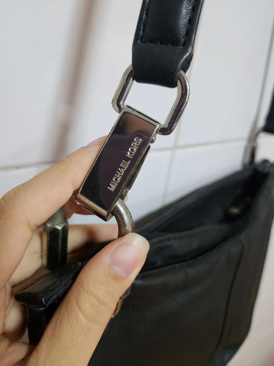 Bolsa micahel kors preta transversal - Foto 3