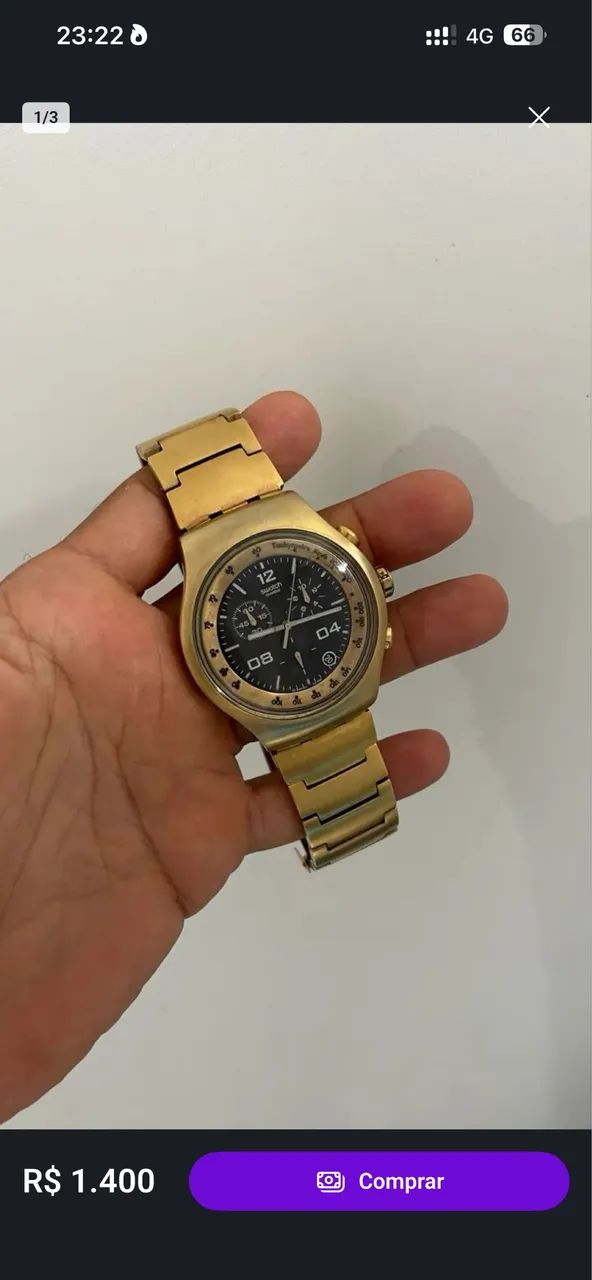Swatch Original, Acompanha caixa zerooo