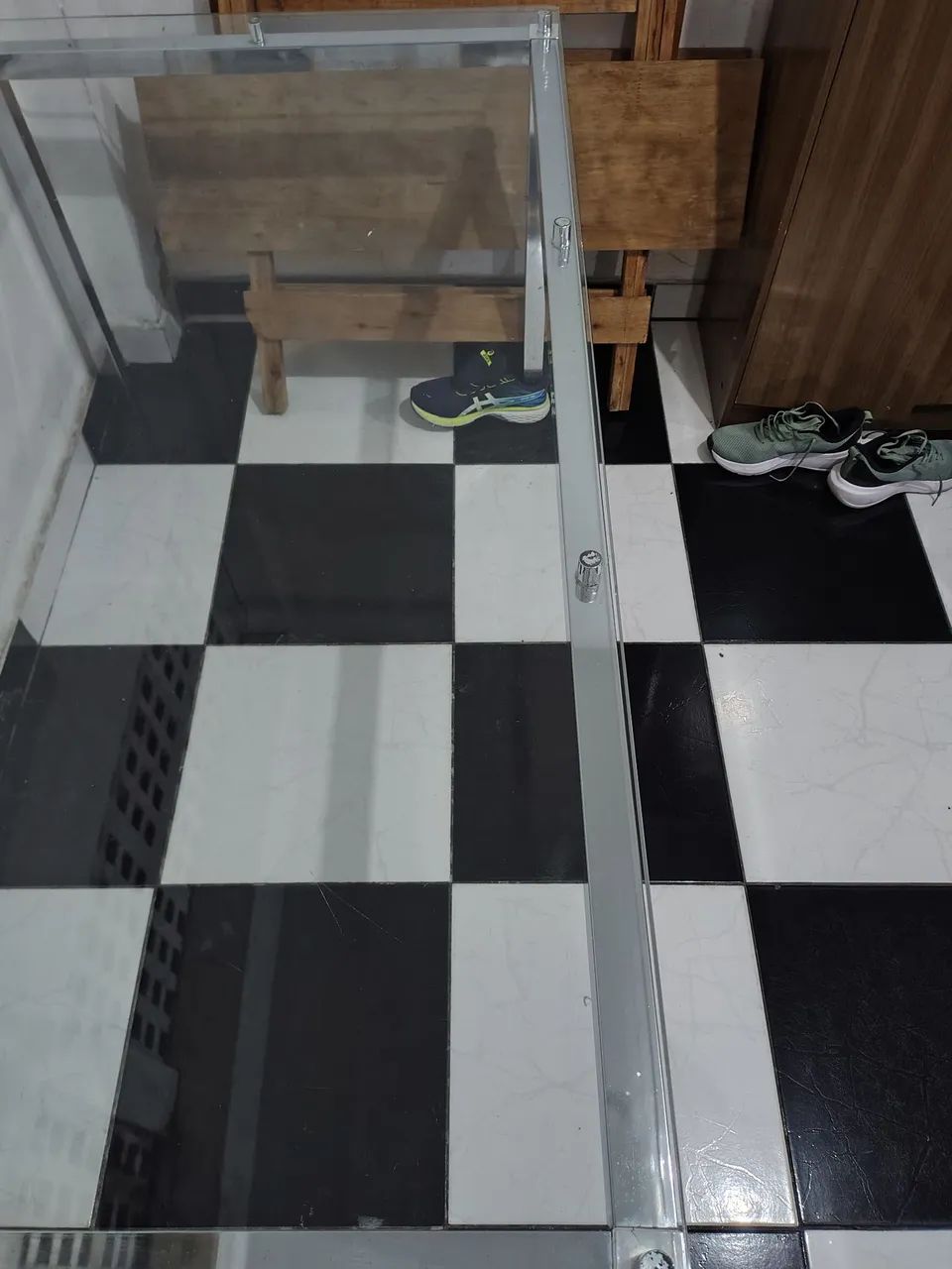 Mesa de vidro linda  - Foto 2