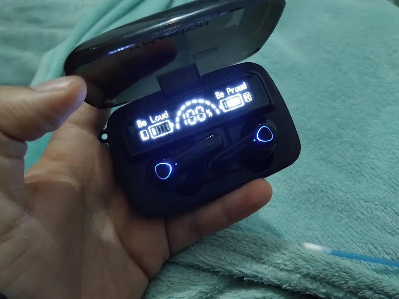 Fone Bluetooth novo preto - Foto 4