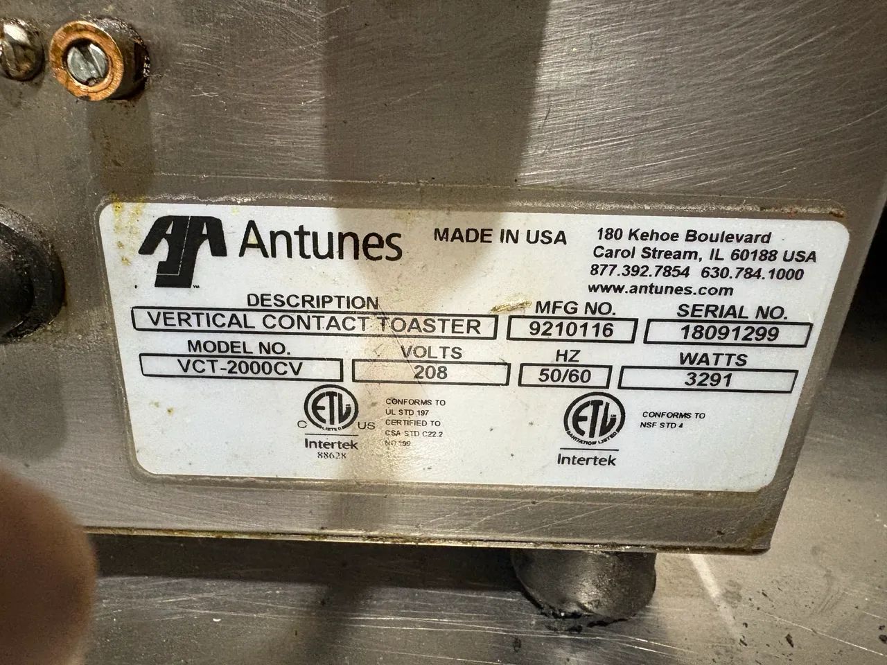 Tostador Industrial Vertical Antunes VCT-2000CV - Foto 5