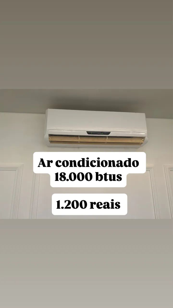 Ar condicionado 18.000 btus