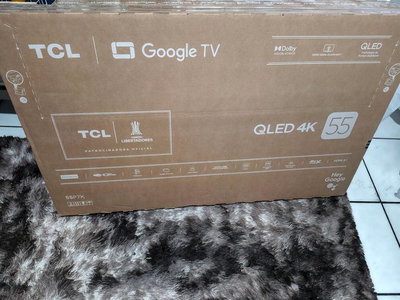 TV TCL 4k QLED 55 polegadas