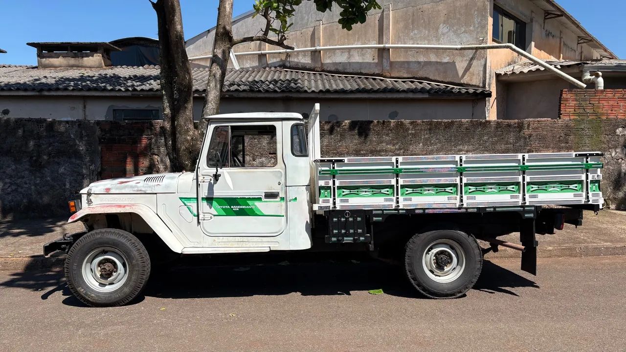 Toyota Band.Picape Chassi Longo Diesel 1989